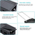 Cheese Raclette Set, Portable Candlelight Raclette Pan, Foldable Non-Stick Baking Tray for Home Kitchen