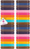 CASA COPENHAGEN - Solid Face Towel Set of 100 -Pieces Pack, Solid