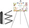 uxcell 66" Metal Floor Easel Stand for Wedding Sign, Adjustable Tripod Easel for Painting Canvas, Display Show, Arts,
