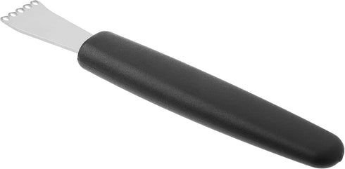 Mercer Culinary Citrus Zester, Black, Retail Packaging