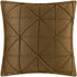 JWH Stripes Velvet Throw Pillow Cover Decorative Geometric Accent Case Soft Pillowcase