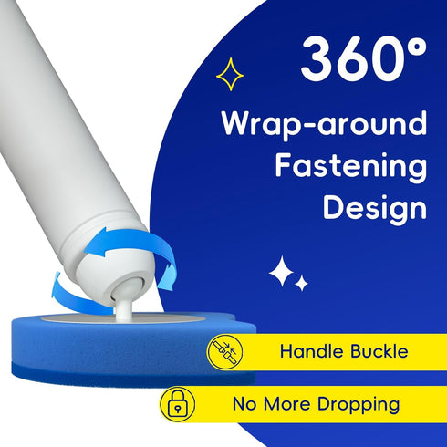 48 Newlonis Disposable Toilet Brush Refills, Pcs Cleaning Scrubbers, Not Compatible with Other Brands