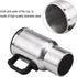 12V Electric Cup for Car, Stainless Steel Travel Heating Cup for Coffee Tea (12V 450ml)