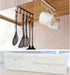 2pcs Mug Hooks, Black Storage Hooks for Cups, Wine Glasses, Kitchen Utensil Holder Under Cabinet