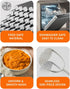 304 Brigii Potato Masher, Dual Arc for Easy, Labor-Saving Mashing, Stainless Steel, Sturdy and Durable One-Piece Potato