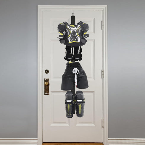 Hockey Hanger Portable Drying Rack - 5 Hooks for Home and Outdoor Use in Ice Hockey, Skating, Football, Camping
