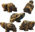 mookaitedecor Crystal Turtle Statue, Stone Healing Reiki Pocket Gemstone Figurines, 1.5 Inch