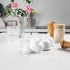 jinsongdafa Countertop, Set 4, 3.5 inch Butter Dish with Lid, Suitable for of Ceramic Butter Tray with Handle Lid