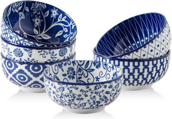 Ceramic Dipping Bowls Set - Mini 4 Oz Dessert Bowls Set -