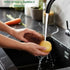 Pack 3 Brush,100% of Tawashi Vegetable Scrub Natural Coconut Coir Fiber VegetableBrush, Ideal for Fruit Scrub, Kitchen