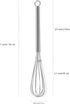 Mini Whisks 7 inch - 8Pcs Stainless Whisk, Hand Egg Mixer for Kitchen Cooking and Baking