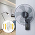 Wall Fan Mounting Bracket, Concealed Bracket Support Hook for Oscillation Fans - 2 Pack