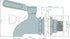 DOZYANT Durable Stainless Steel Beverage Dispenser Replacement Spigot for Gravity Filter Systems