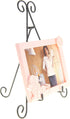 PowerTRC Set of 2 Iron Display Stands, 12" for Pictures, Books, Plates, Art, and More