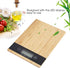 Fdit Electric Kitchen Scale - LED Display Cooking Food Weighing Scale for Kitchen Baking