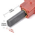 2Pcs Washing Machine Brush Holder C00196539, Compatible with Samsung, Creda, Ariston, Hotpoint (12.5x5x31mm)