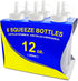 Restaurant Quality Plastic Squeeze Bottle, 12-Ounce, Set of 6, Clear, New Star