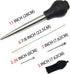 KAYCROWN Stainless Steel Turkey Baster - Commercial Grade with Silicone Bulb, Marinade Injector Needles, Basting Brush