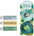 2 2 Pack Modern Sprout Produce Keeper for Fresh Herbs & Greens - Eco-Friendly, BPA-Free, Sustainable Materials