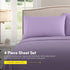 1500 Supreme Collection Twin XL Sheet Sets, Lavender, 3 Piece Bed Sheets and Pillowcase Set