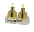 Shabbat Oil Candles - Large Ohr Lights Pre-Filled Oil Shabbos Candles, 20 Pack