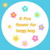 8 Pcs Flower Charm Accessory for Bogg Bags and Simply Southern Totes, Decorative Accessories for Beach Tote Bags
