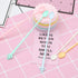 60PCS Candy Color Plastic Mini Coffee Tea Beverage Blender - Disposable Stirrers Spoon Sticks for Adjusting Sauce