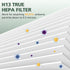 AP-1512HH Filter Set Replacement for Coway Airmega AP-1512HH and 200M Air Purifiers, 4 True HEPA Filters Only