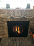 DoubleWood 20"x90" Christmas Decor Fireplace Scarf, White Lace Jesus Christmas Decorations Table Runner for Holiday