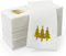 FUNPAK Christmas Napkins Paper Hand Towels for Bathroom Dinner, Disposable Christmas Napkins, 100pcs