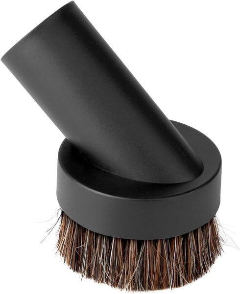 Lamoutor 2Pcs Soft Bristle Vacuum Brush, Round Brush Vacuum Attachment for Most Vacuum Cleaners