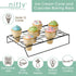 Nifty Ice Cream Cone Cupcake Baking Rack – Holds 12 Medium & Large Cupcake Cones, Non-Stick, Dishwasher Safe