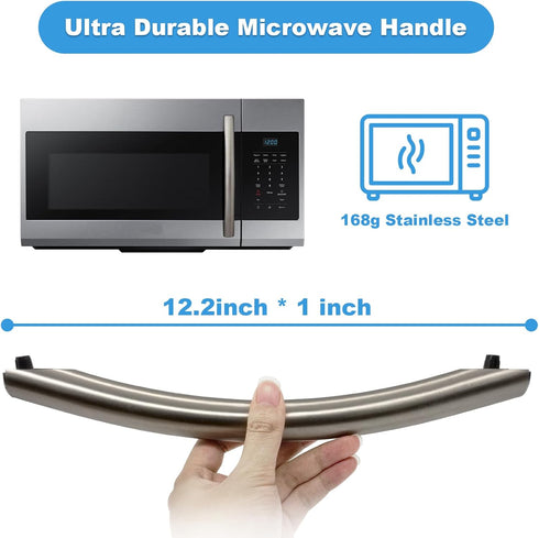 DE94-02933A Compatible Microwave Handle for Samsung - Replacement Parts for Oven Door
