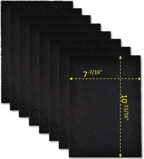 8-Pack Pre-Filter Designed to Fit Honeywell Air Purifier Models HA090, HPA090, HPA094, HPA100, HPA104, HPA105-TGT