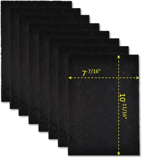 8-Pack Pre-Filter Designed to Fit Honeywell Air Purifier Models HA090, HPA090, HPA094, HPA100, HPA104, HPA105-TGT