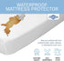 Abstract 100 24 38 6 Waterproof Mattress Cover - Heavy Duty Vinyl Plastic Bed Crib Protective Fitted, GSM PVC, x x