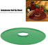 Fdit Food Dehydrator Sheets, Round Silicone Mats for Fruit Roll, Dried Fruit Leather, Meat (Emerald)
