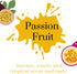 Air Jungles Passion Fruit Fragrances Reed Diffuser Set, 3.4 fl. oz, Essential Oil Air Freshener for Home