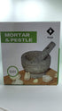 Kota Japan 6 2 Set Heavy Granite Cup Mortar & Pestle Natural Stone Molcajete Bowl and Grinder for Spices, Herbs