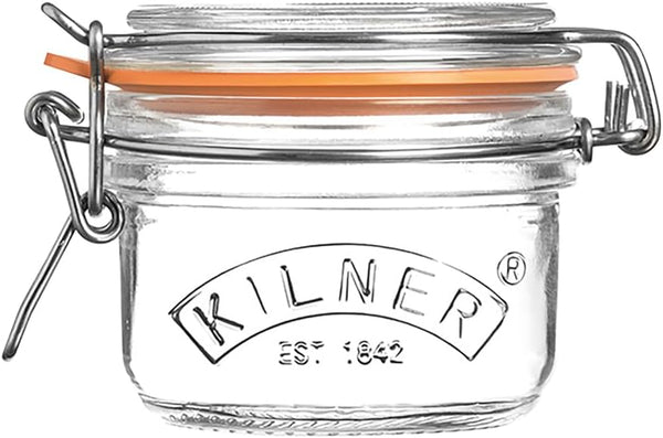 Kilner Round Swing Top Glass Jar, 4 oz