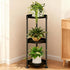 3 34'' SYQ Tier Plant Stand Indoor Outdoor - Extra-Tall Metal Plant Stands for Potted Plants Multiple Tiered Plant