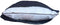 Extra Soft Jersey Knit Pillow Cases, Standard Size with Hidden Zipper, Pack of 2, Navy