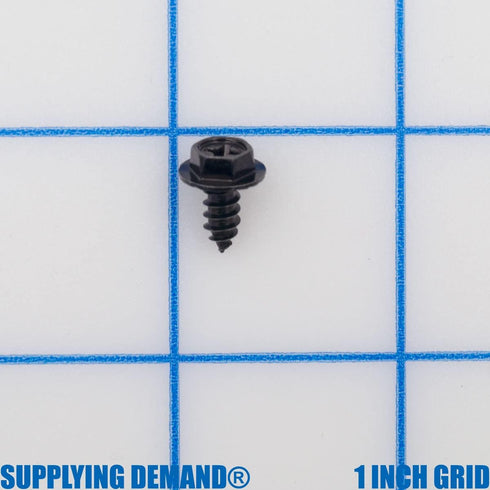 Supplying Demand 154754801 1553471 2 Pack Dishwasher Kickplate Mounting Hex Screw Replacement