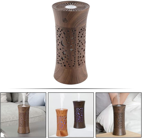 Healifty Decorative Desktop Humidifier Light, Delicate Mist Humidifier Lamp