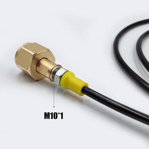 External Soda Water Maker Machine Fill Station Adapter, 98 Inches Hose Kit with Quick Disconnect Connector TR21-4