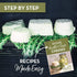 Set 5 Set Easy Cheesemaking | Cheese Molds + Cheese Making Book | Made in Italy | Recipes to Make Ricotta, Paneer