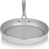 TECHEF CeraTerra Collection, 12" Ceramic Nonstick Grill Pan, PTFE, PFAS, and PFOA Free, Made in Korea