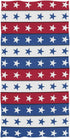 Naanle Stylish Independence Day USA 4th of July Stars Stripes Soft Large Hand Towels for Bathroom, Hotel, Gym (16" x