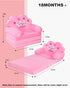 1-3, MOONBEEKI Kids Couch Fold Out, Foldable Princess Chair for Toddlers Kids Furniture for Playroom, Gift for Birthday