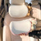 UINSUE Cute Car Headrest Pillow 2PCS Bear Bunny Car Seat Neck Pillow Memory
